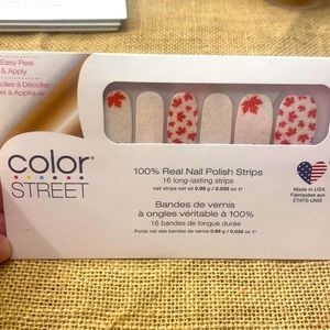 RARE Color Street Bonjour, Canada Retired Nail Set